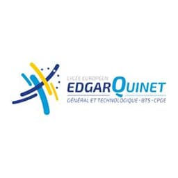 Logo Lycée Edgar Quinet