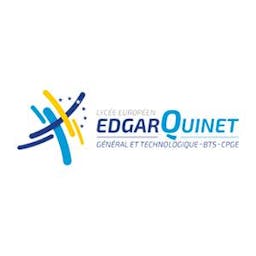 Logo Lycée Edgar Quinet