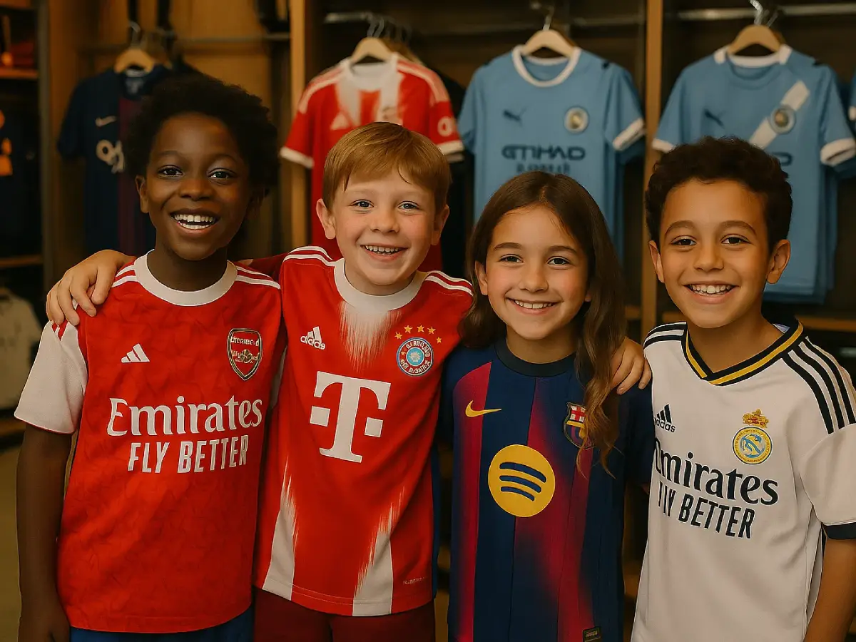 Un maillot de foot dessiné par des enfants pour sensibiliser à la Un maillot de foot dessiné par des enfants pour sensibiliser à la